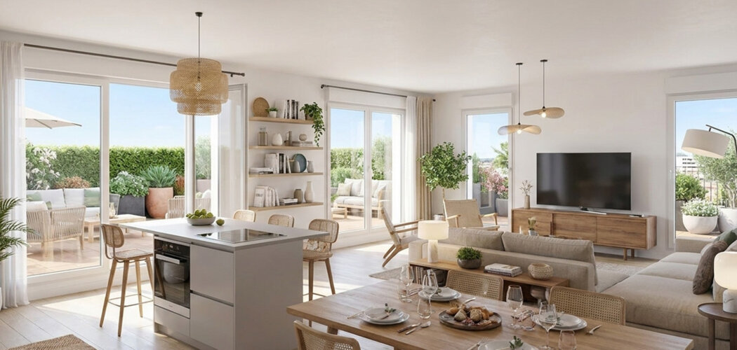 Programme immobilier neuf 7 rue Gaston Monmousseau - Ivry-sur-Seine à 10 minutes à pied du métro ligne 7 (94200) - Référence : 18235
