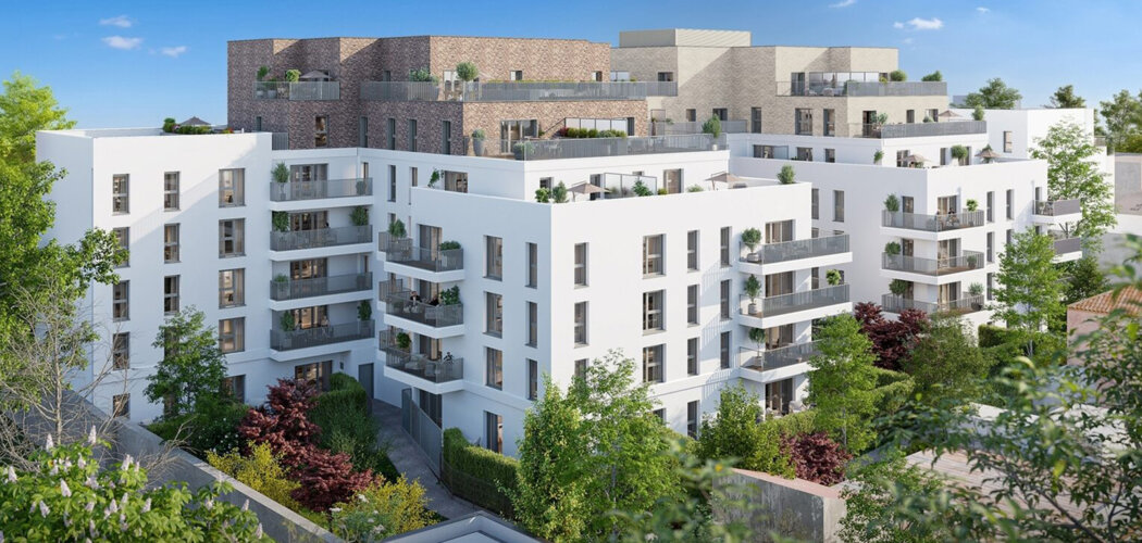 Programme immobilier neuf 7 rue Gaston Monmousseau - Ivry-sur-Seine à 10 minutes à pied du métro ligne 7 (94200) - Référence : 18235