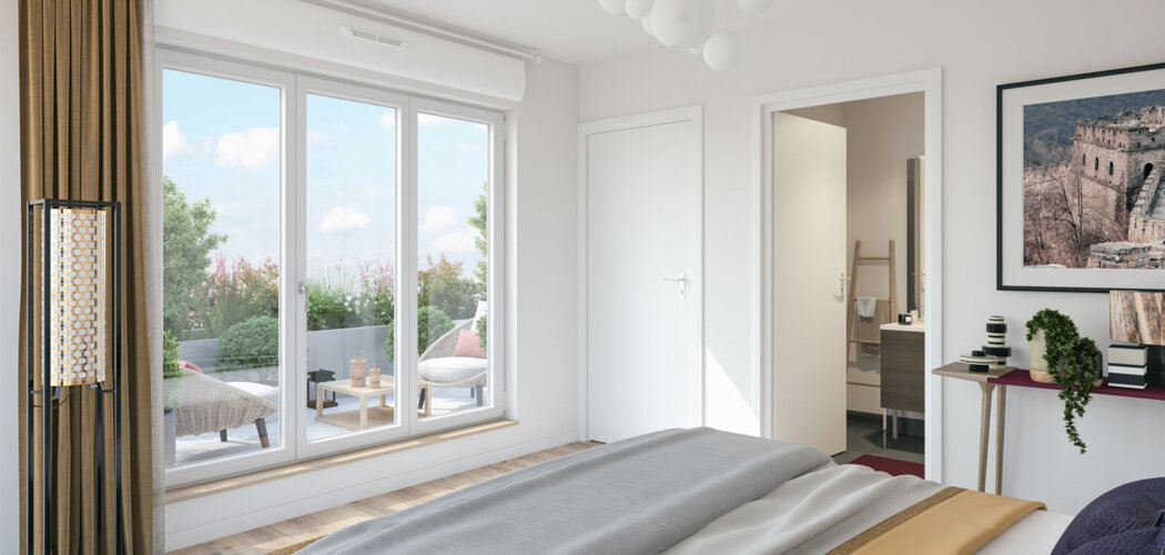 Programme immobilier neuf AVENUE DE L'INDUSTRIE -  Ivry-sur-Seine : appartements neufs du studio au 6 pièces en bords de Seine (94200) - Référence : 18022