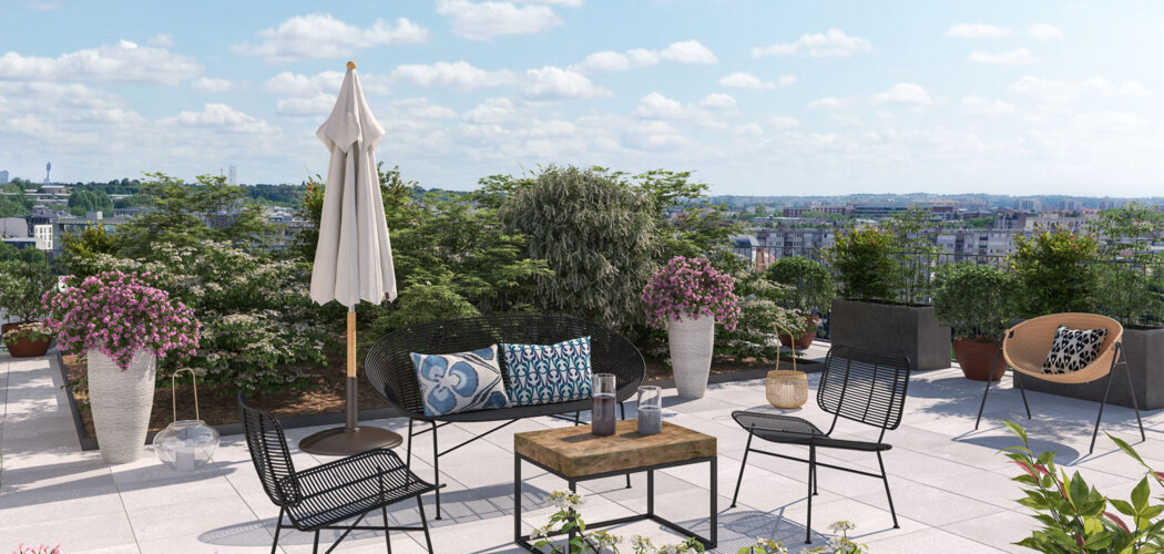 Programme immobilier neuf AVENUE DE L'INDUSTRIE -  Ivry-sur-Seine : appartements neufs du studio au 6 pièces en bords de Seine (94200) - Référence : 18022