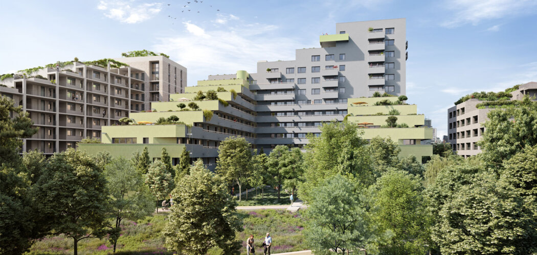 Programme immobilier neuf AVENUE DE L'INDUSTRIE -  Ivry-sur-Seine : appartements neufs du studio au 6 pièces en bords de Seine (94200) - Référence : 18022