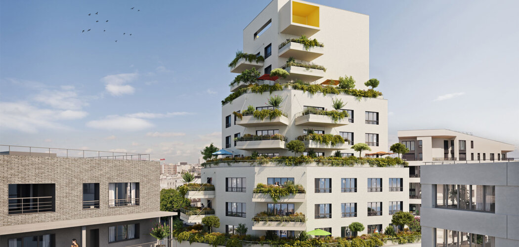 Programme immobilier neuf AVENUE DE L'INDUSTRIE -  Ivry-sur-Seine : appartements neufs du studio au 6 pièces en bords de Seine (94200) - Référence : 18022