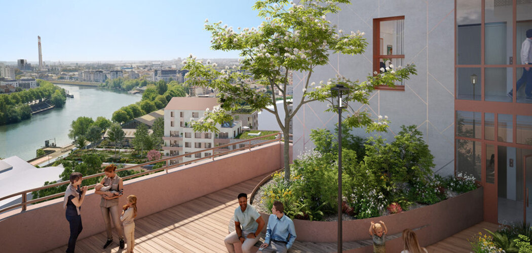 Programme immobilier neuf RIVES DE SEINE - Ivry-sur-Seine et ses appartements neufs à deux pas du RER C (94200) - Référence : 14817