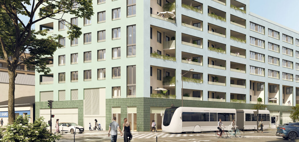 Programme immobilier neuf GAMBETTA 1 - Ivry-sur-Seine proche de la gare RER C (94200) - Référence : 16555