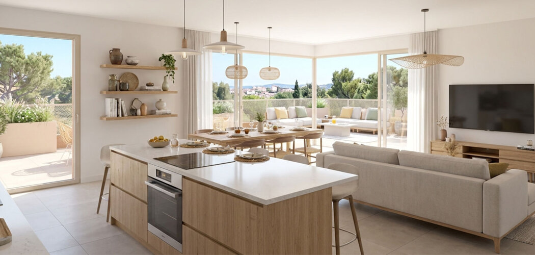 Programme immobilier neuf FAULA - Jacou appartements et maisons à deux pas du tramway (34830) - Référence : 17470