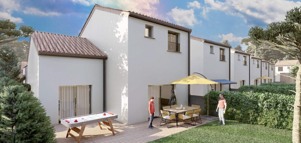 Programme immobilier neuf Quai des Mariniers - Jard sur Mer villas proches port et plage cadre résidentiel (85520) - Référence : 17220