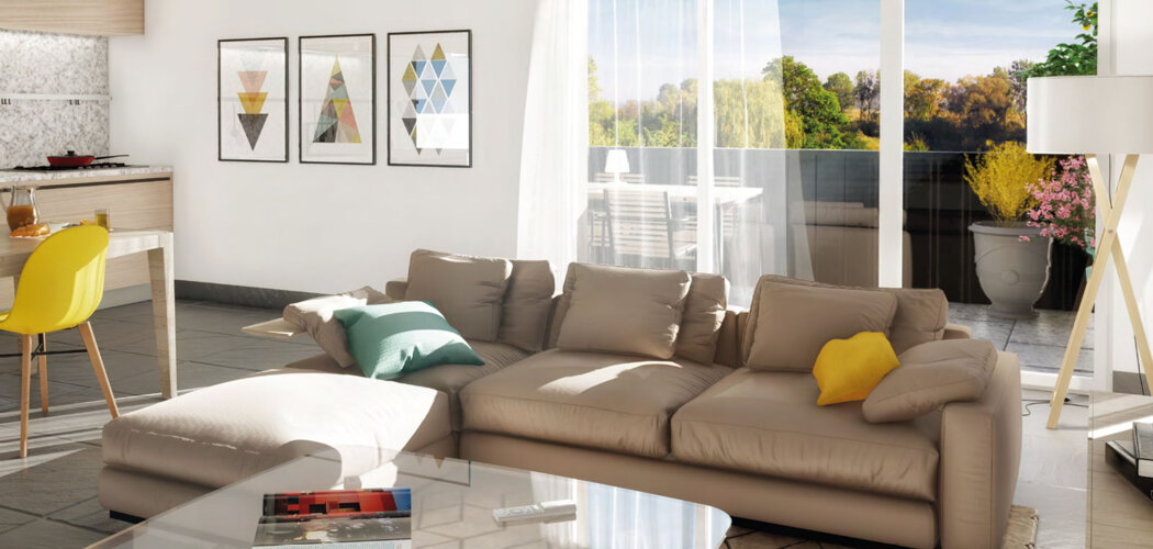 Programme immobilier neuf RIVE GAUCHE - Jassans-Riottier : appartements neufs du studio au 4 pièces à 30 min de Lyon (01480) - Référence : 14292