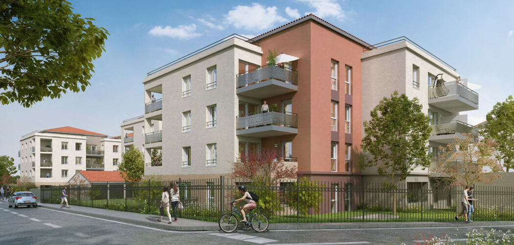 Programme immobilier neuf RIVE GAUCHE - Jassans-Riottier : appartements neufs du studio au 4 pièces à 30 min de Lyon (01480) - Référence : 14292