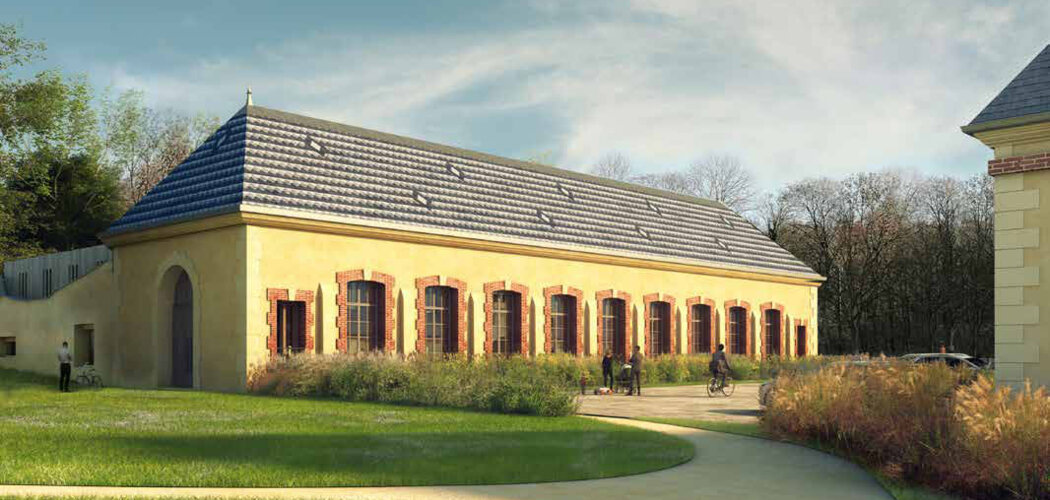 Programme immobilier neuf ORANGERIE - LE RELAIS - Jouars-Pontchartrain : maisons et appartements neufs du 2 au 4 pièces en Domaine du Château (78760) - Référence : 15314