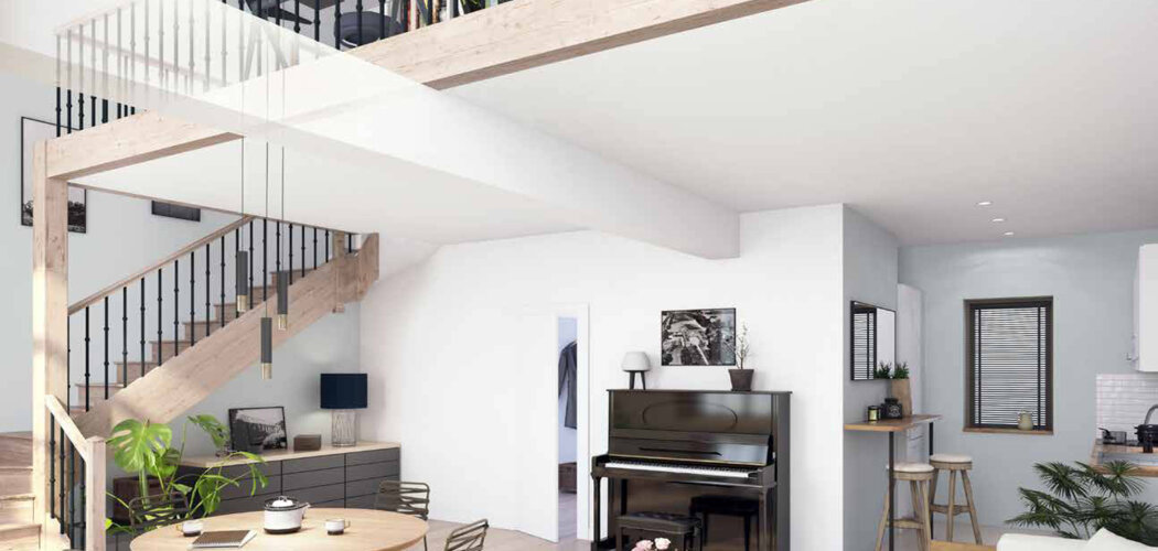 Programme immobilier neuf ORANGERIE - LE RELAIS - Jouars-Pontchartrain : maisons et appartements neufs du 2 au 4 pièces en Domaine du Château (78760) - Référence : 15314