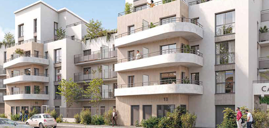 Programme immobilier neuf P.A.R.C en ville - Jouy-le-Moutier Place du Bien-être près des transports (95280) - Référence : 16768