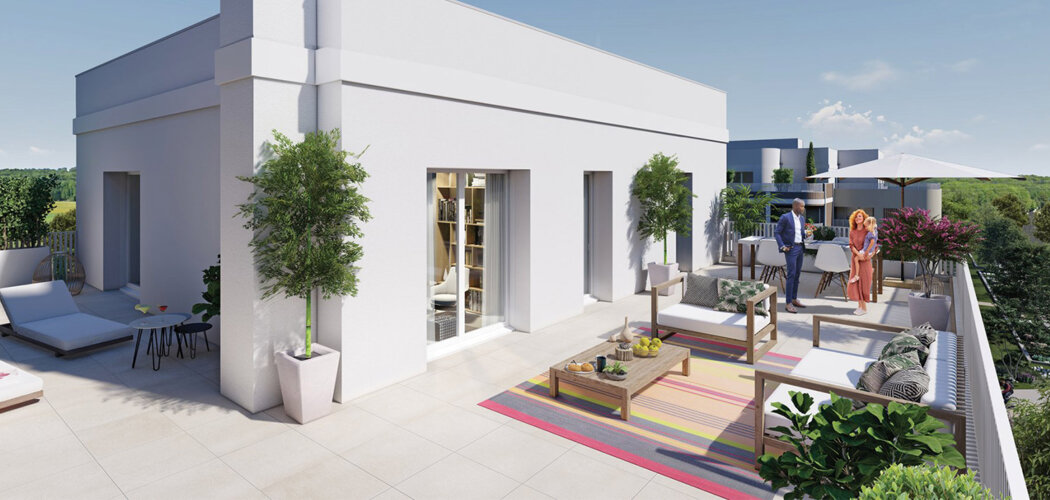 Programme immobilier neuf Les Terrasses de l’Hautil - Jouy-le-Moutier résidence neuve proche forêt de l’Hautil (95280) - Référence : 16135