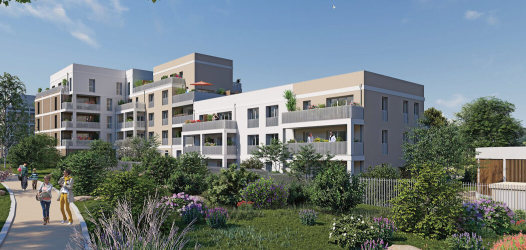 Programme immobilier neuf Les Terrasses de l’Hautil - Jouy-le-Moutier résidence neuve proche forêt de l’Hautil (95280) - Référence : 16135