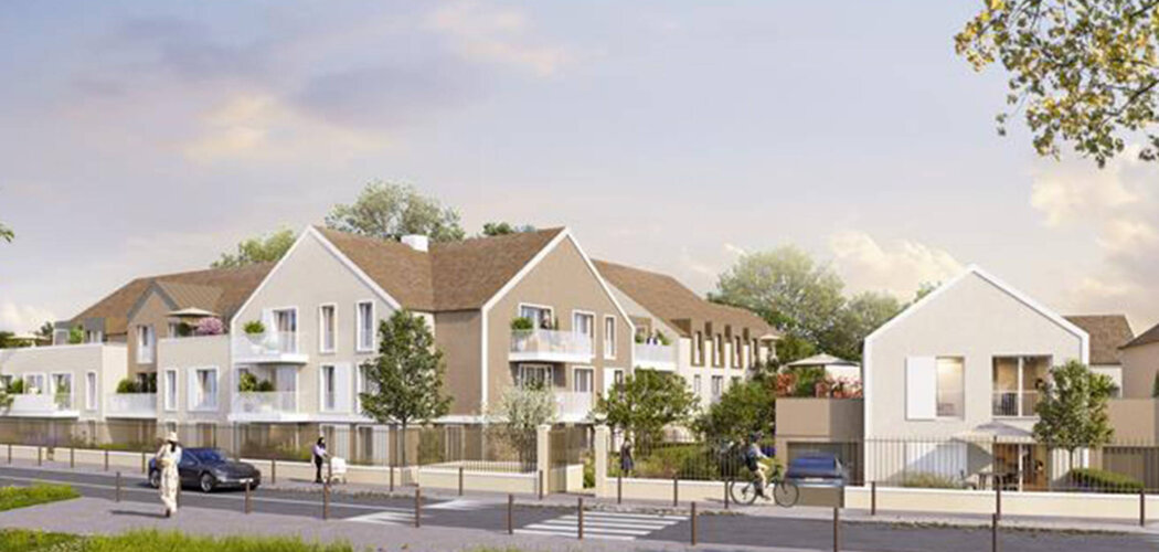 Programme immobilier neuf Le Clos des Rougeux - Jouy-le-Moutier secteur Rougeux proche écoles et centre-ville (95280) - Référence : 16583
