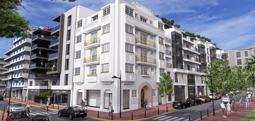Programme immobilier neuf BEAU RIVAGE - Juan-les-Pins proche du front de mer (06600) - Référence : 14344
