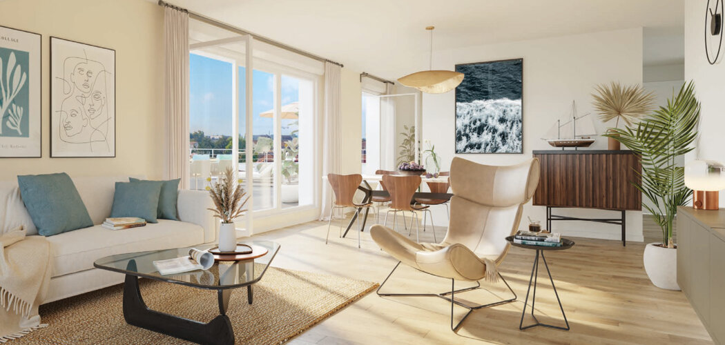 Programme immobilier neuf Villa 1882 - Jullouville proche de la plage (50610) - Référence : 13417