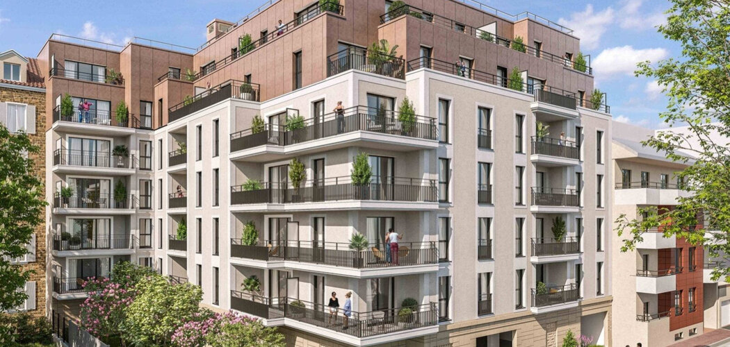 Programme immobilier neuf ESCALE SAND - Juvisy-sur-Orge à deux pas du RER D et C direction Paris (91260) - Référence : 16544