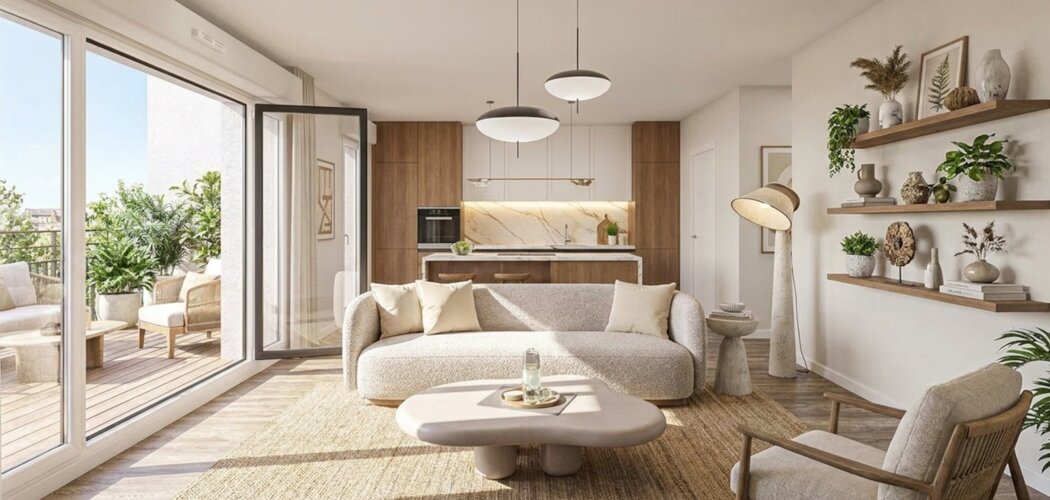 Programme immobilier neuf ESCALE SAND - Juvisy-sur-Orge à deux pas du RER D et C direction Paris (91260) - Référence : 16544