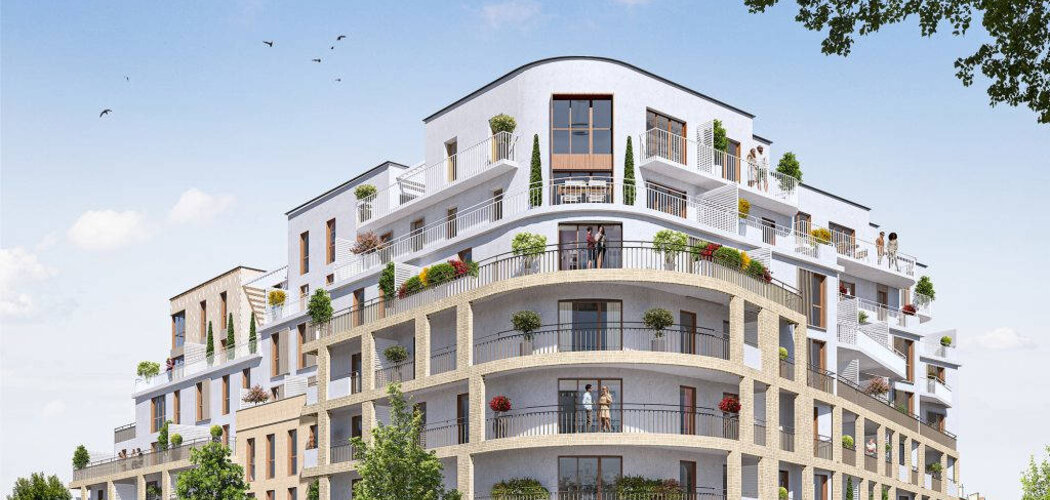 Programme immobilier neuf Les Terrasses du Saule Blanc - Juvisy Sur Orge : appartements neufs du 2 au 4 pièces proche gare RER C et D (91260) - Référence : 15422