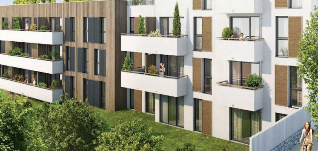 Programme immobilier neuf DOMAINE DE ROSE - Juziers : Appartements T2–T3 avec balcons, terrasses et jardins paysagers proche des écoles (78820) - Référence : 4024