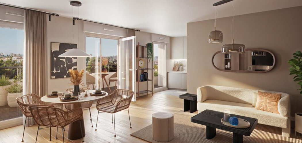 Programme immobilier neuf QUARTIER LALLIER - SAISON 1 - L’Haÿ-les-Roses à proximité immédiate du métro 14 (94240) - Référence : 16695
