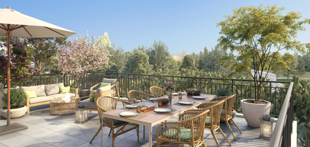 Programme immobilier neuf Place et Lumières - L'Haÿ-les-Roses : appartements neufs T2–T4 duplex à proximité du métro 14 (94240) - Référence : 15733