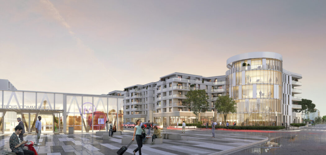 Programme immobilier neuf Place et Lumières - L'Haÿ-les-Roses : appartements neufs T2–T4 duplex à proximité du métro 14 (94240) - Référence : 15733