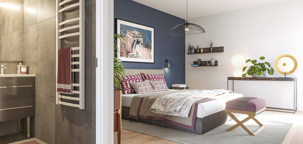 Programme immobilier neuf QUARTIER DE LA ROSERAIE - L'Hay-les-Roses : Appartements studio–T5 avec suites parentales, parking et jardins privatifs aux portes de la Roseraie (94240) - Référence : 14306