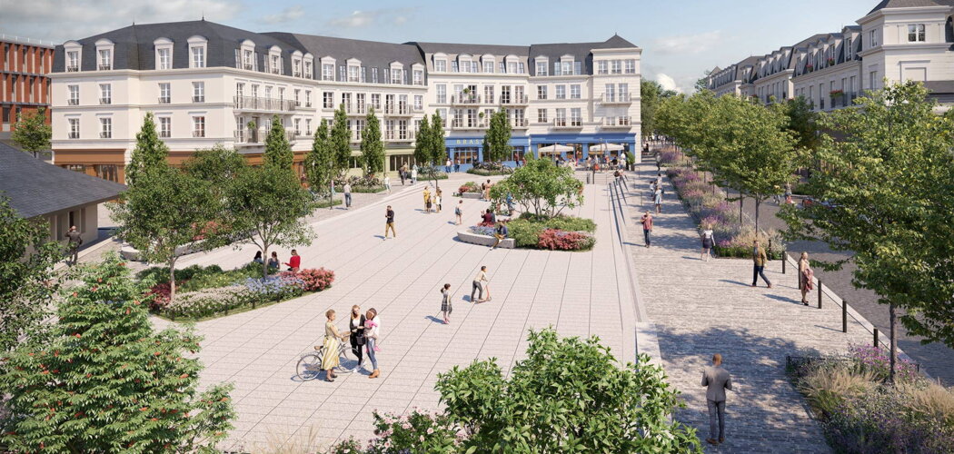 Programme immobilier neuf QUARTIER DE LA ROSERAIE - L'Hay-les-Roses : Appartements studio–T5 avec suites parentales, parking et jardins privatifs aux portes de la Roseraie (94240) - Référence : 14306