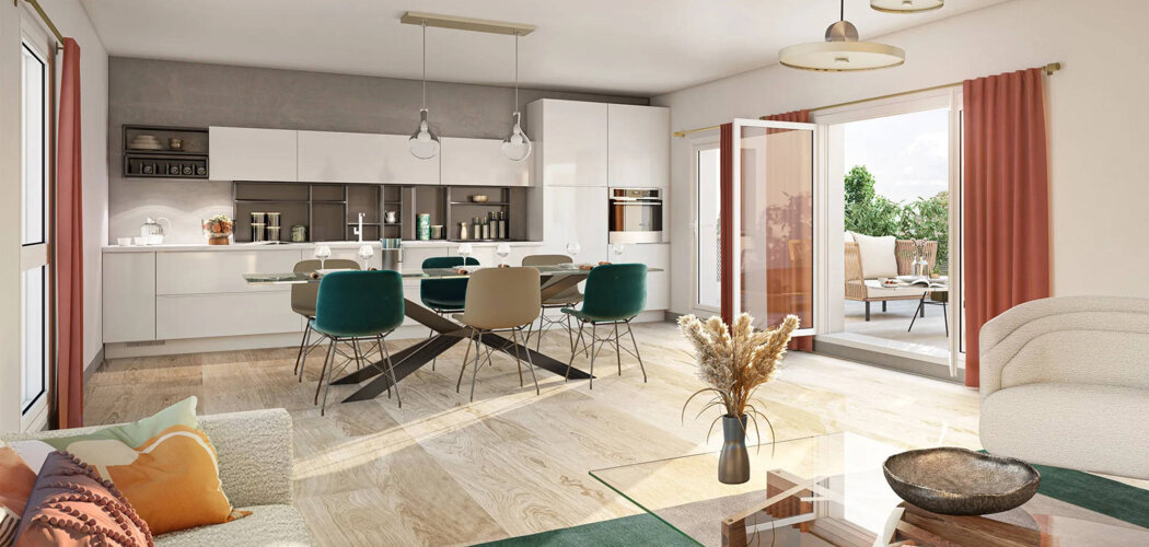 Programme immobilier neuf Coeur Adelis - L'Herbergement à distance piétonne de la gare et du centre (85260) - Référence : 16452