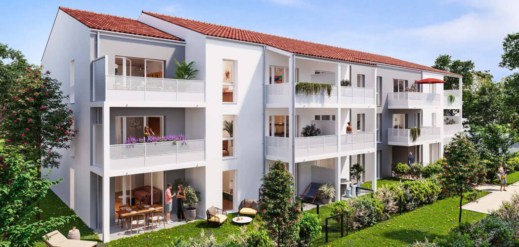 Programme immobilier neuf Coeur Adelis - L'Herbergement à distance piétonne de la gare et du centre (85260) - Référence : 16452