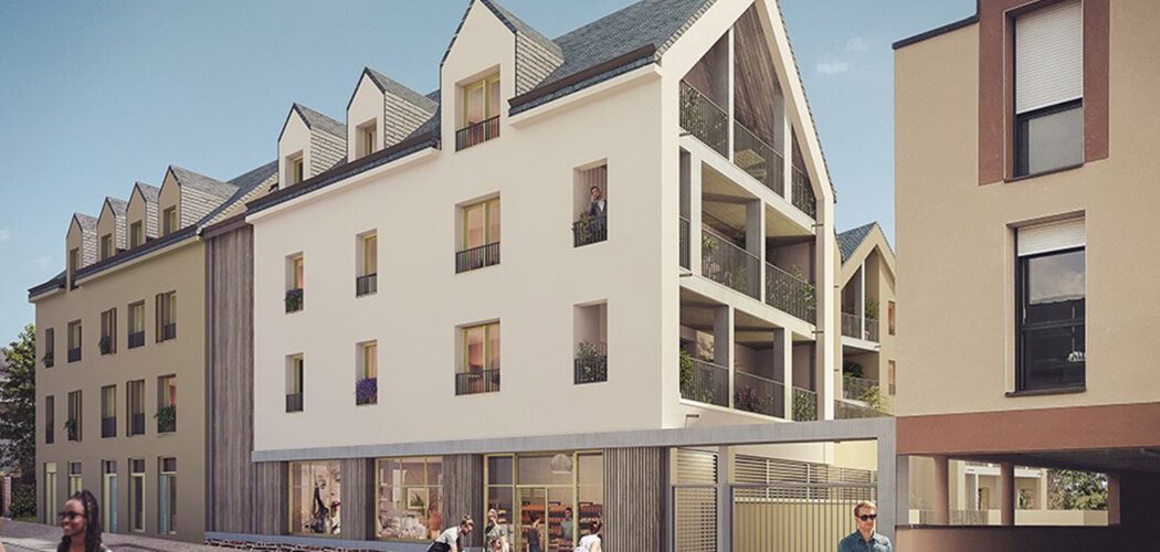 Programme immobilier neuf JARDIN SECRET - L’Hermitage à proximité de la gare TER (35590) - Référence : 15290