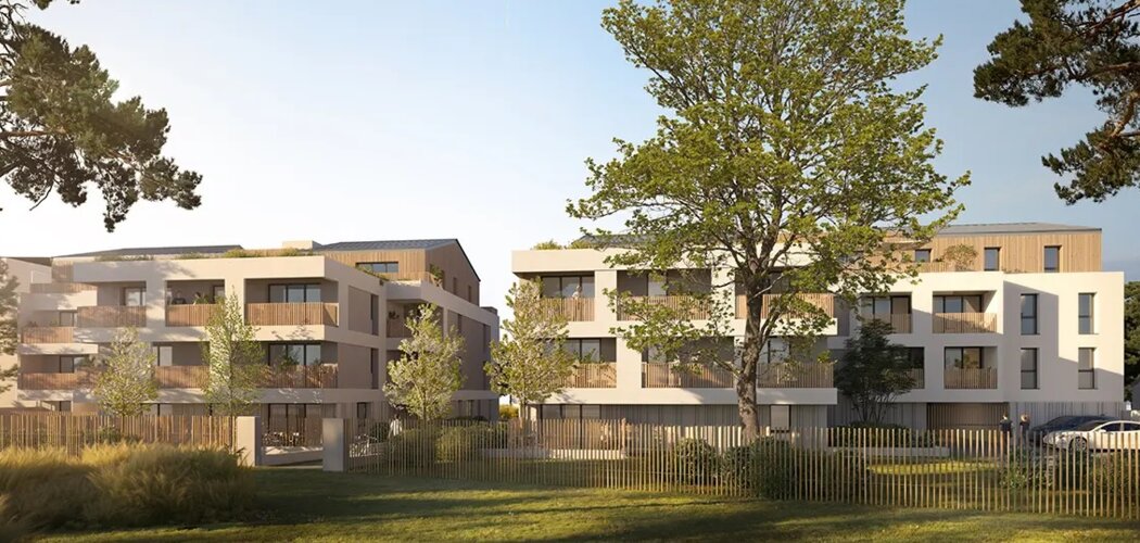 Programme immobilier neuf BOBOURG - La Chapelle-sur-Erdre : 28 appartements neufs du studio au 4 pièces en cœur de ville (44240) - Référence : 14889