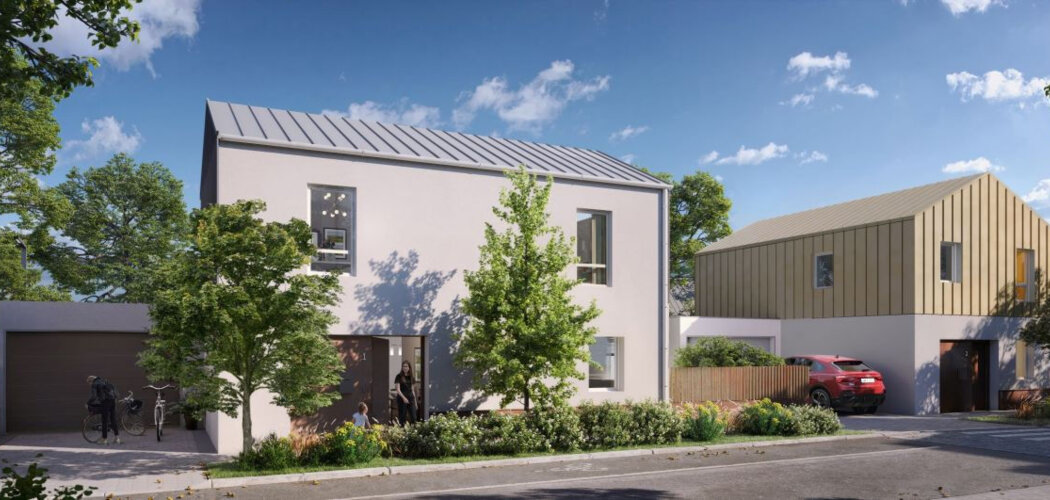 Programme immobilier neuf RESPIRATIONS - Maisons - La Chapelle-sur-Erdre aux portes de Nantes (44240) - Référence : 15583