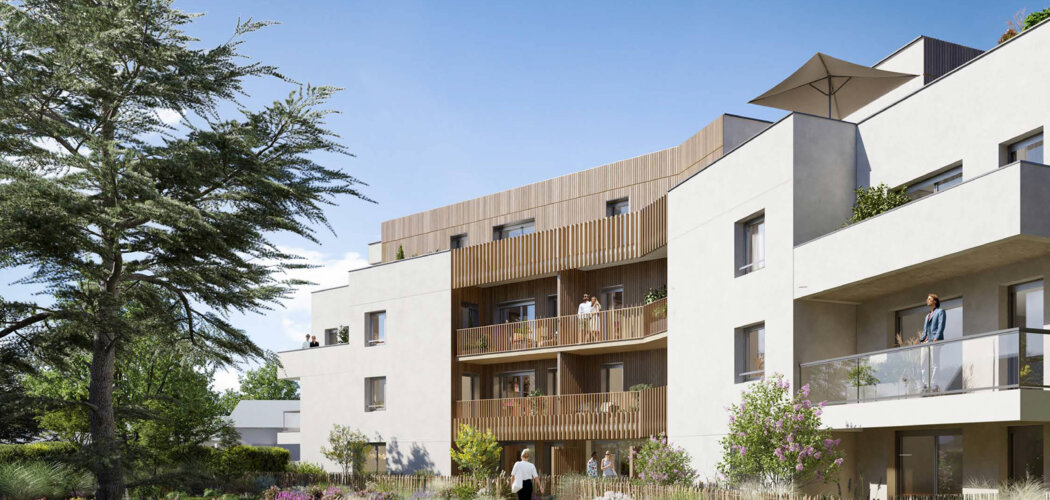 Programme immobilier neuf BOREA - La Chapelle-sur-Erdre écrin de verdure aux portes de Nantes (44240) - Référence : 15585