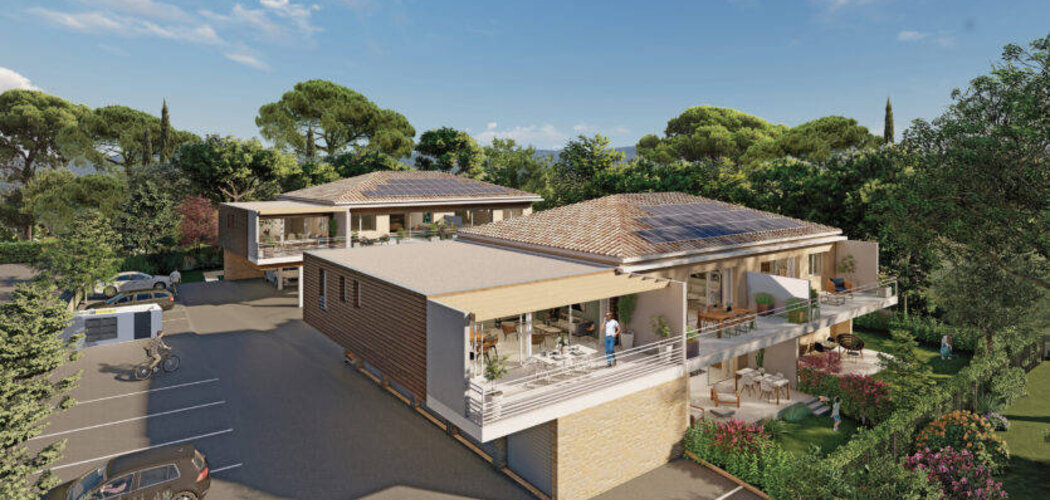 Programme immobilier neuf Les 2 ilots -  La Ciotat : 10 appartements neufs du 2 au 3 pièces en éco quartier (13600) - Référence : 7678