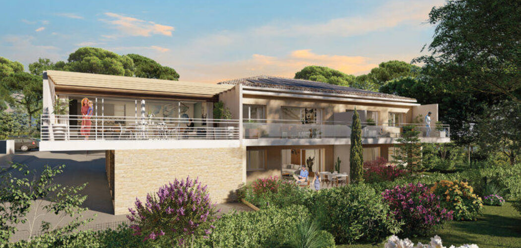 Programme immobilier neuf Les 2 ilots -  La Ciotat : 10 appartements neufs du 2 au 3 pièces en éco quartier (13600) - Référence : 7678