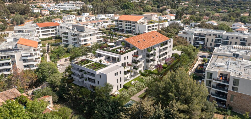 Programme immobilier neuf LE JARDIN D'AUGUSTA - La Ciotat : appartements neufs du studio au 4 pièces à 10 min du Vieux Port (13600) - Référence : 14432