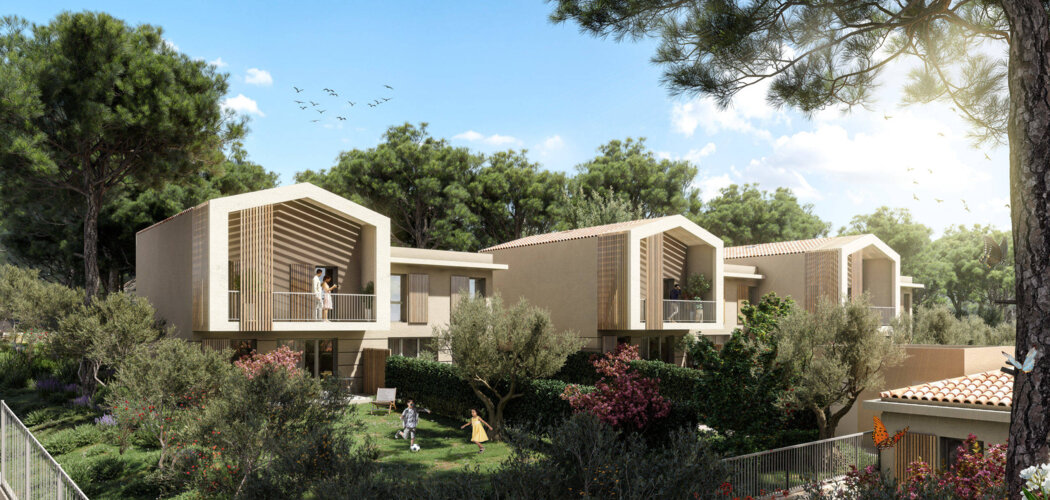 Programme immobilier neuf Elaïs - La Ciotat : Appartements studio–T4 et maisons T4 avec terrasses, jardins et volets électriques au cœur d’un cadre naturel préservé (13600) - Référence : 14240