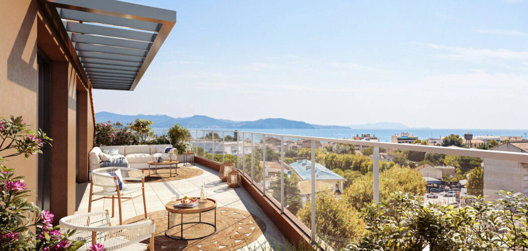 Programme immobilier neuf RIVAGE - La Ciotat proche de la plage des Capucins (13600) - Référence : 17075