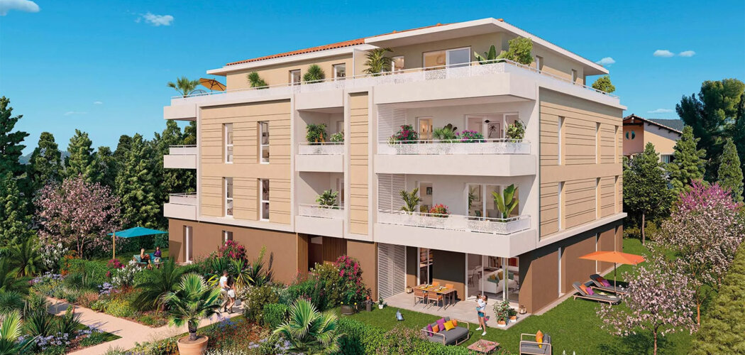 Programme immobilier neuf BAÏA AZUR - La Ciotat proche des plages (13600) - Référence : 14435