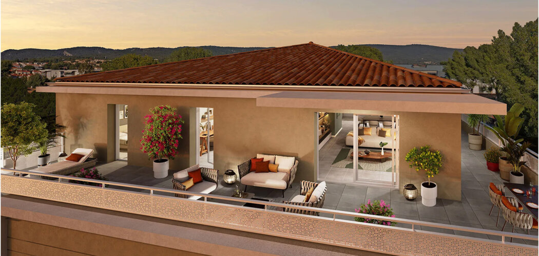 Programme immobilier neuf BAÏA AZUR - La Ciotat proche des plages (13600) - Référence : 14435