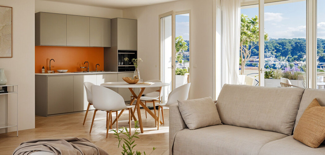Programme immobilier neuf BAÏA AZUR - La Ciotat proche des plages (13600) - Référence : 14435