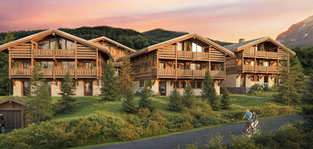 Programme immobilier neuf Chalets ISQUI - La Clusaz au pied des pistes proche Annecy (74220) - Référence : 17117