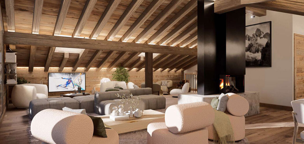 Programme immobilier neuf Chalets ISQUI - La Clusaz au pied des pistes proche Annecy (74220) - Référence : 17117
