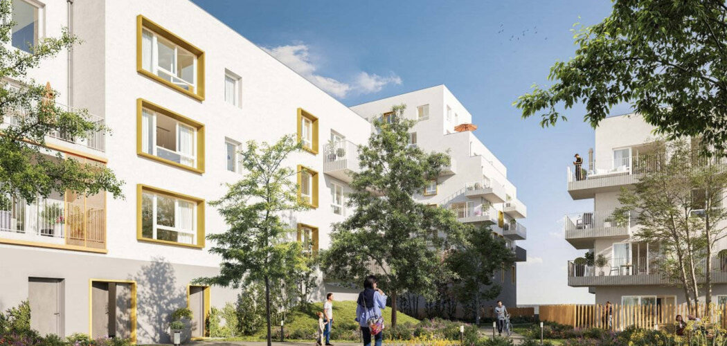 Programme immobilier neuf NOVA GREEN - La Courneuve : appartements neufs du studio au 5 pièces à 500m du tramway T1 (93120) - Référence : 15070