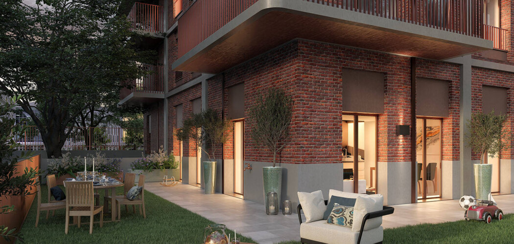 Programme immobilier neuf LA FABRIQUE DES CULTURES - RUE DES USINES BABCOCK - La Courneuve : Appartements studio–T5 avec terrasses, parking sécurisé et proximité RER B (93120) - Référence : 14704