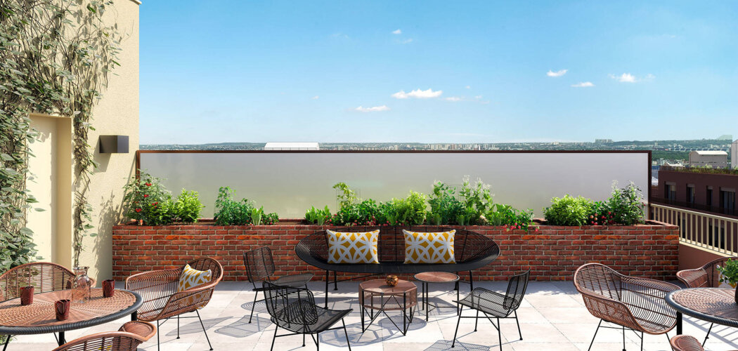 Programme immobilier neuf LA FABRIQUE DES CULTURES - RUE DES USINES BABCOCK - La Courneuve : Appartements studio–T5 avec terrasses, parking sécurisé et proximité RER B (93120) - Référence : 14704