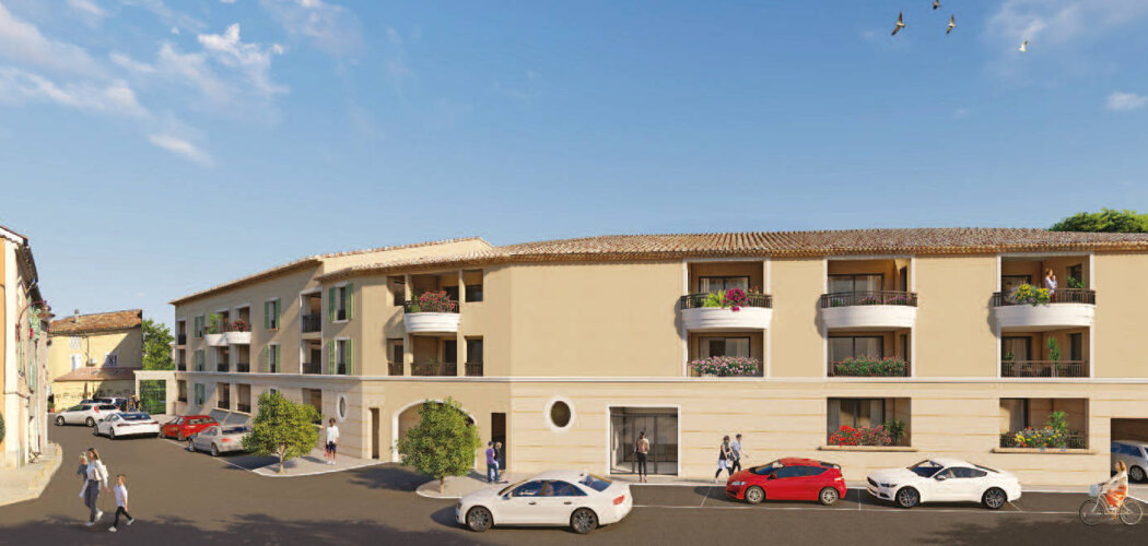 Programme immobilier neuf LE JARDIN DES POURPRES - La Crau cœur de ville à proximité des plages (83260) - Référence : 10461