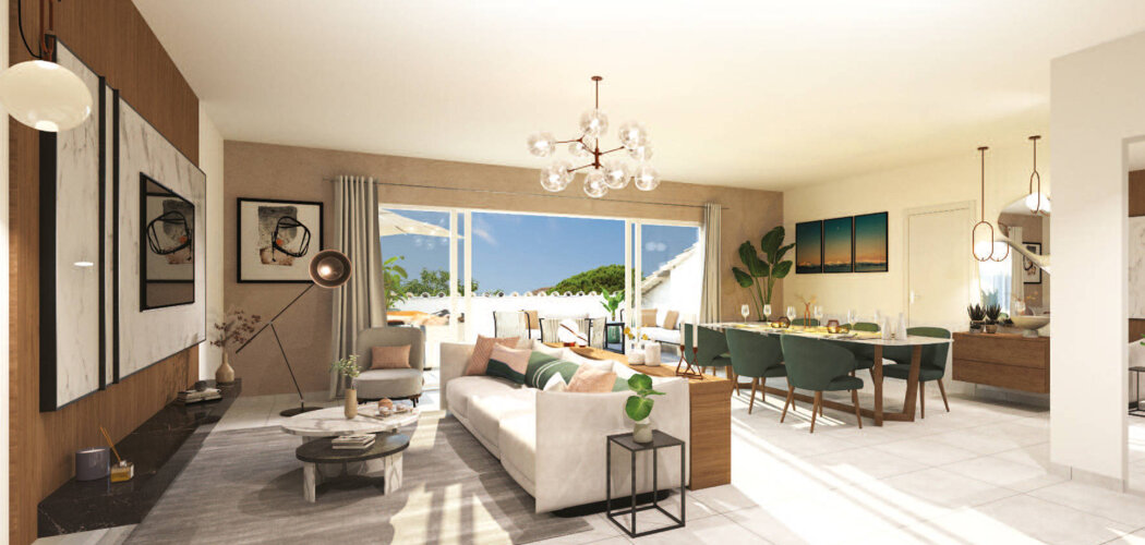 Programme immobilier neuf LE JARDIN DES POURPRES - La Crau cœur de ville à proximité des plages (83260) - Référence : 10461